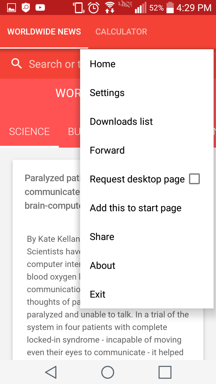 Worldwide News - App on Amazon Appstore