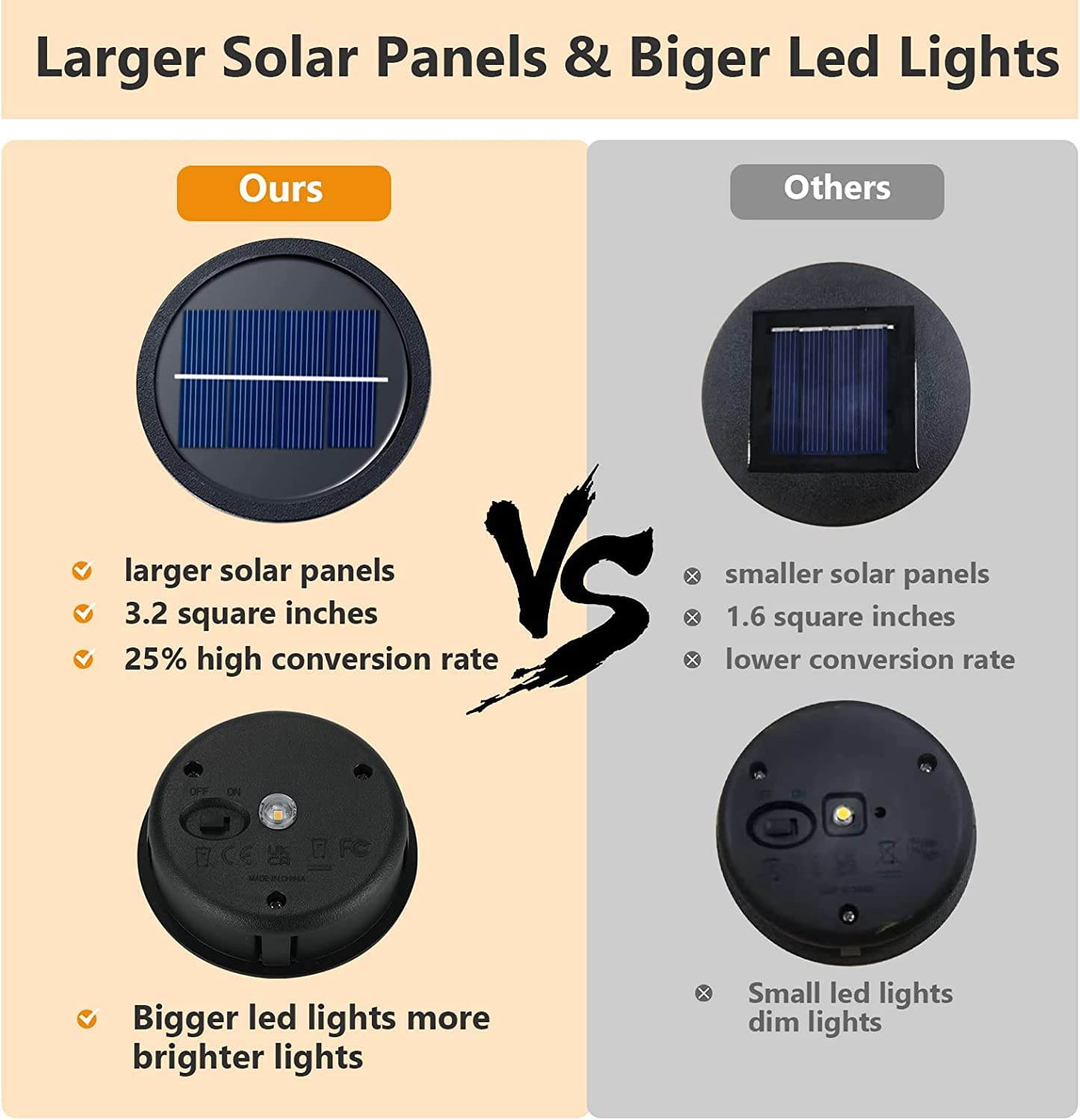 Faroles solares para exteriores, impermeables, para colgar, con asa para patio, jardín, camino, césped, porche, decoración (3 unidades)