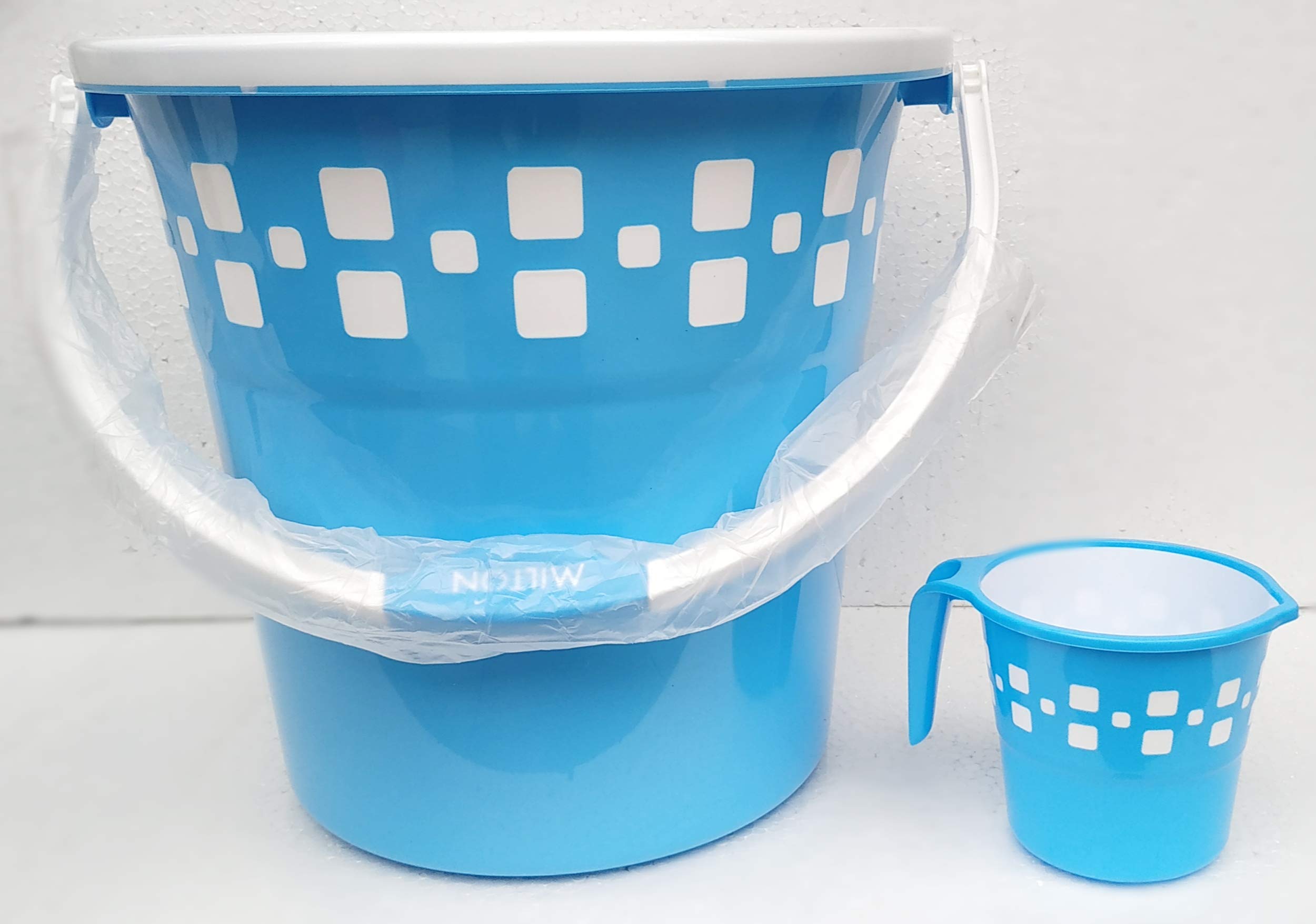 Milton Mozaic Plastic Bucket and Mug (25 L, Blue) (B08DFTW8V6) Amazon Price History, Amazon Price Tracker