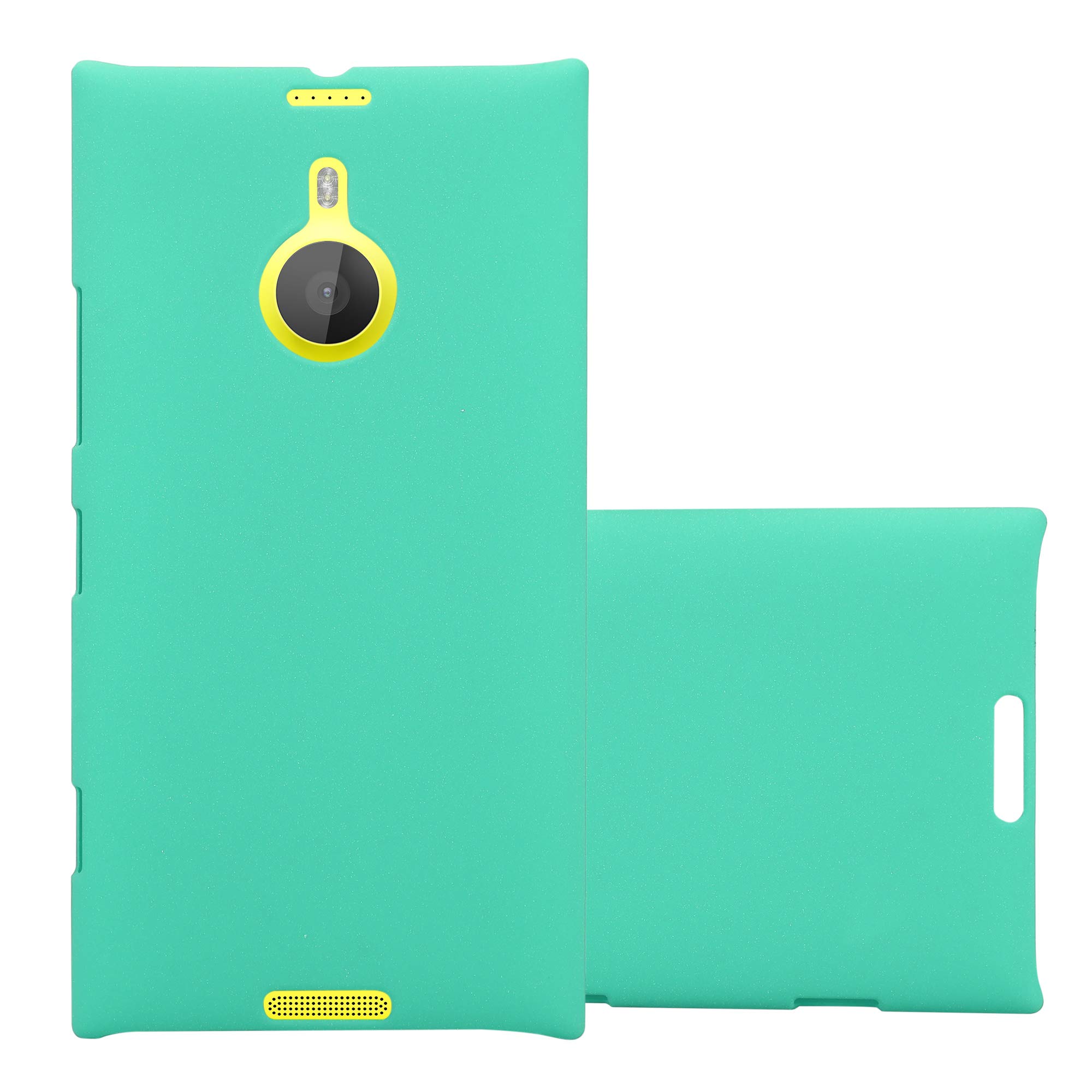 Cadorabo Funda para Nokia Lumia 930 en Frosty Verde - Cubierta Protección de Plástico Duro Super Delgada e Inflexible con Antichoque - Case Cover Carcasa Protectora Ligera