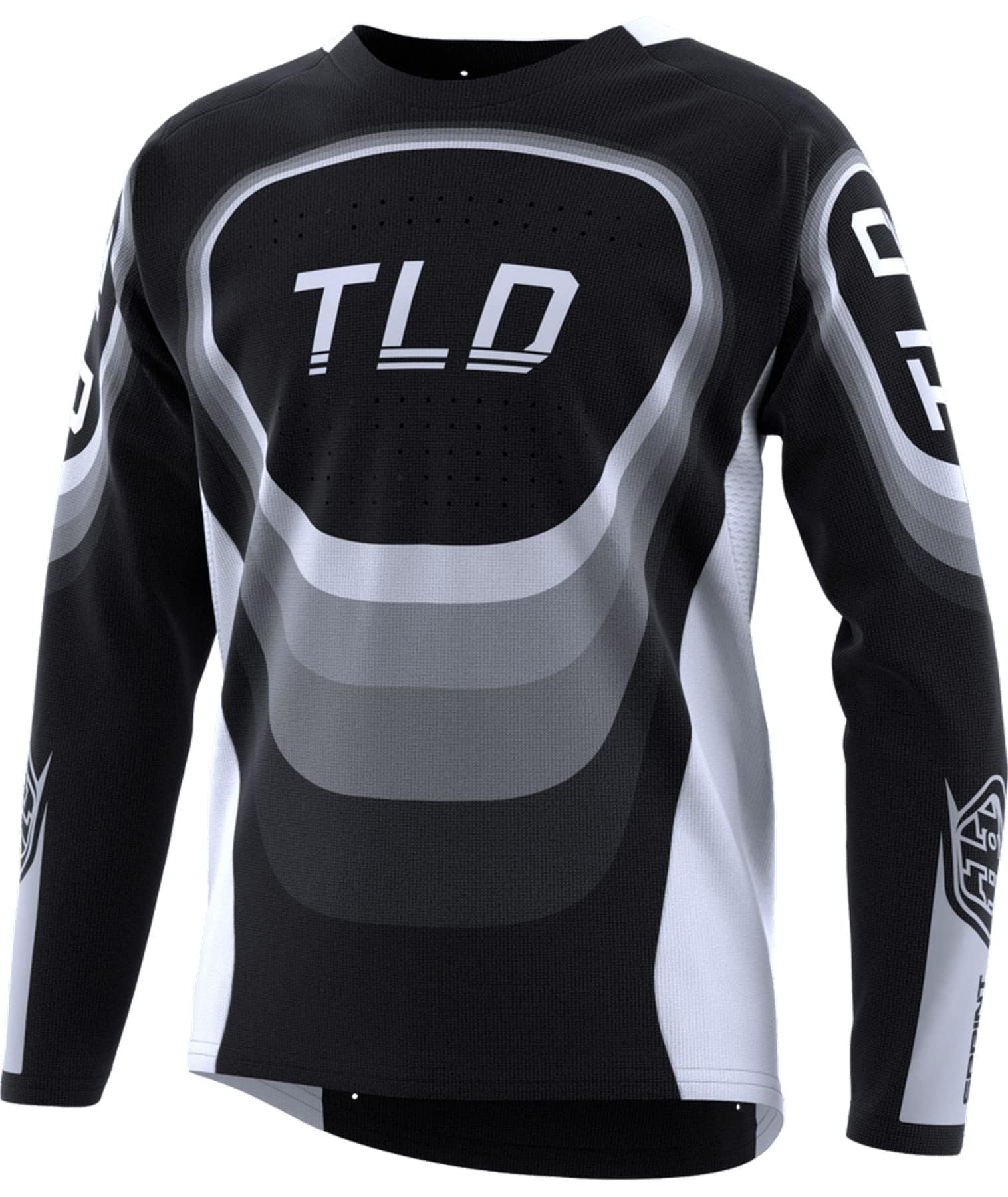 Troy Lee Designs Youth Sprint Reverb Black Jersey Size X-Large