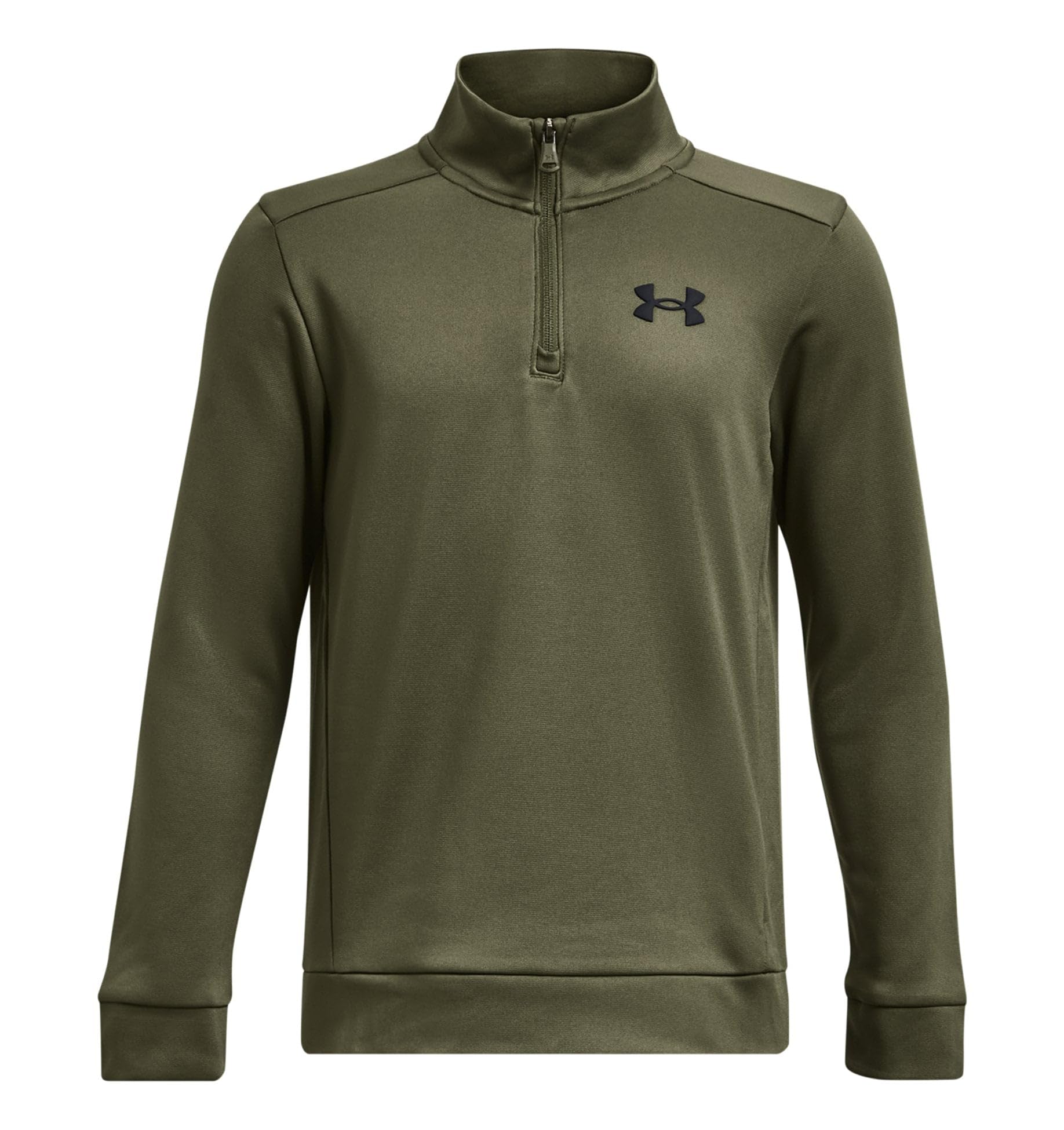 Under Armour Boys (390) Marine Od Green / / Black Underarmoursarmourfleece1/4Zipsweatshirt, ,L