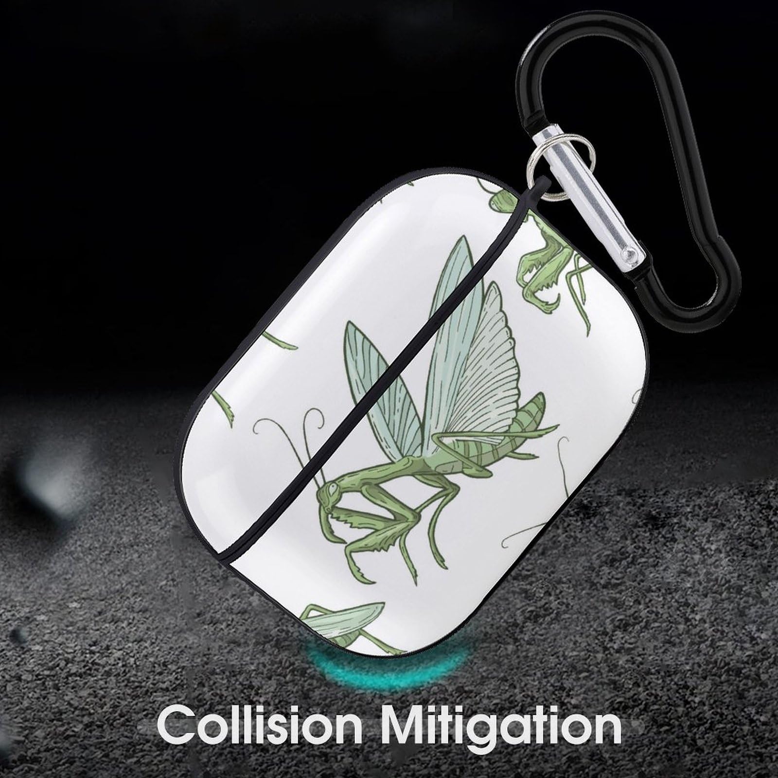 Amazon | カマキリ AirPods Pro2 ケース 2022年9月発売 シロ