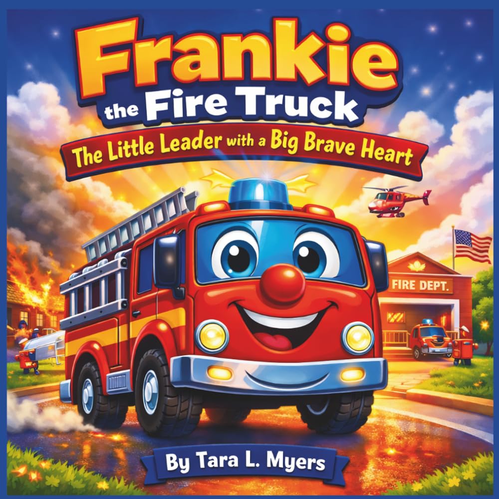 Frankie the Fire Truck: The Little Leader with a Big Brave Heart: A Bright, Bold, Fire Truck Rhyming Adventure About Courage, Kindness, and Learning ... Adventure| Size 8.5 x 8.5 (Childrens Books)