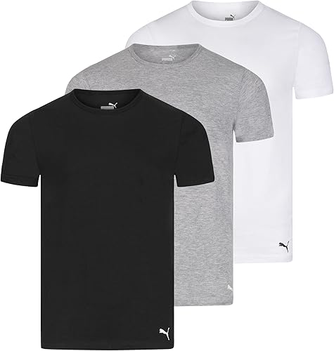 Miniatura 4 de PUMA Mens Men's 3 Pack Crew Neck T-Shirts