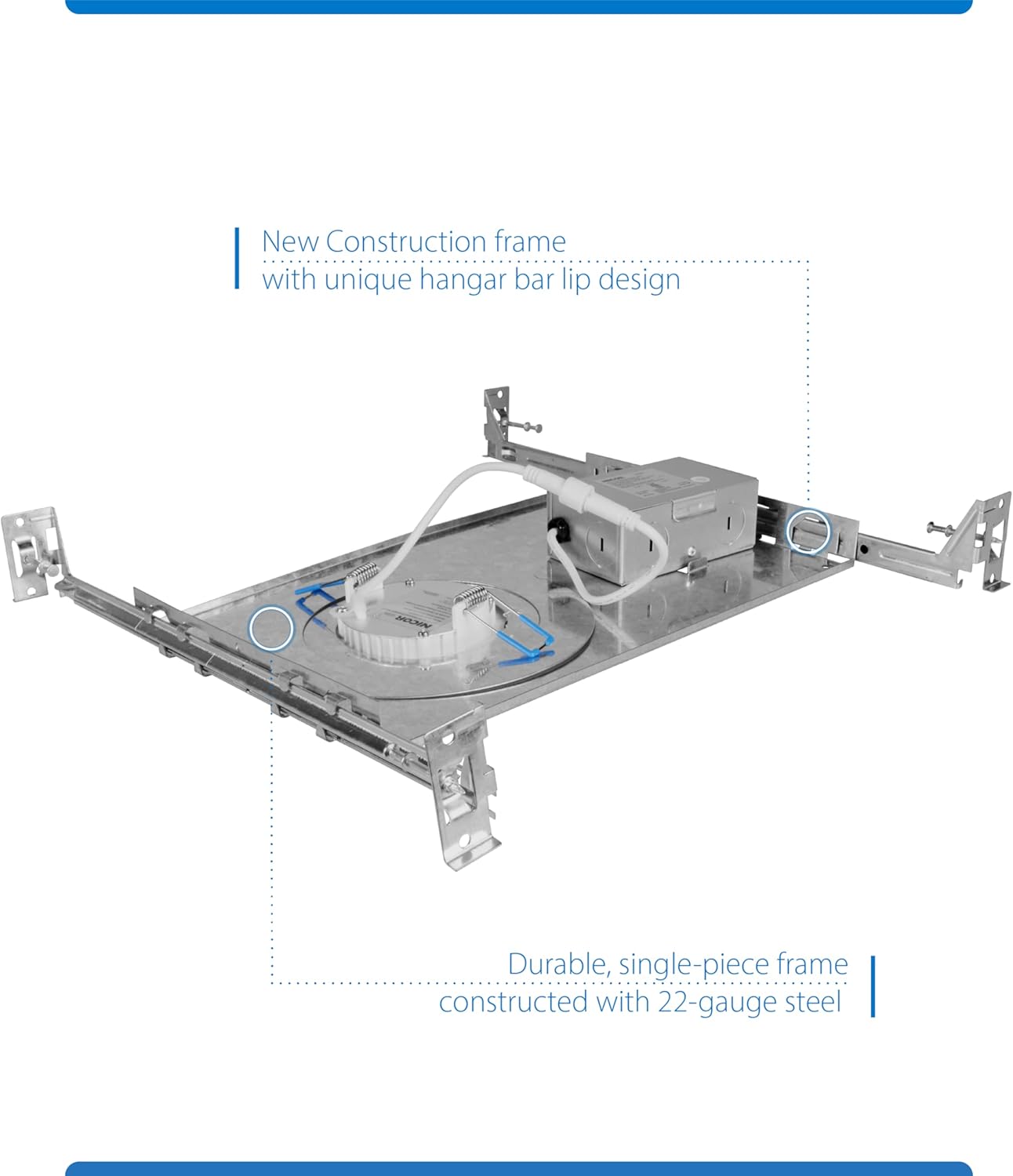 NICOR Lighting MULTIFRAME-346-20 MULTIFRAME-346 Housing, Metallic