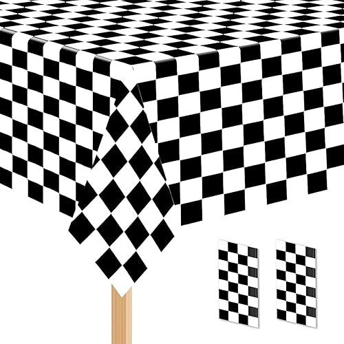 Miniatura 27 de Paquete de 2 manteles rectangulares desechables de plástico color verde salvia, de 54 x 108 pulgadas, manteles de plástico verde salvia para E02