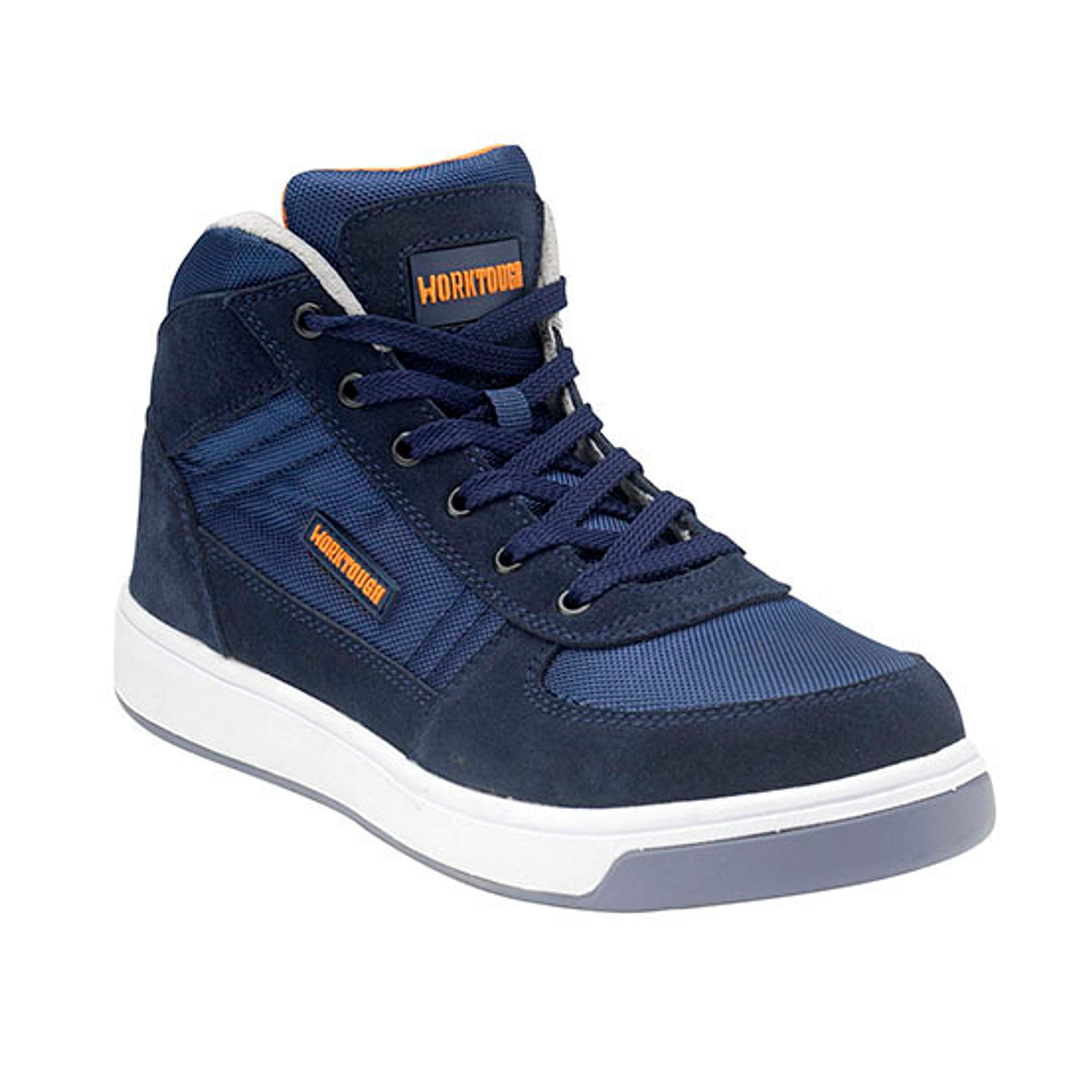 Fleet S1P SRC Navy Blue Steel Toe Cap Modern Safety Trainers Boots PPE (7 UK)