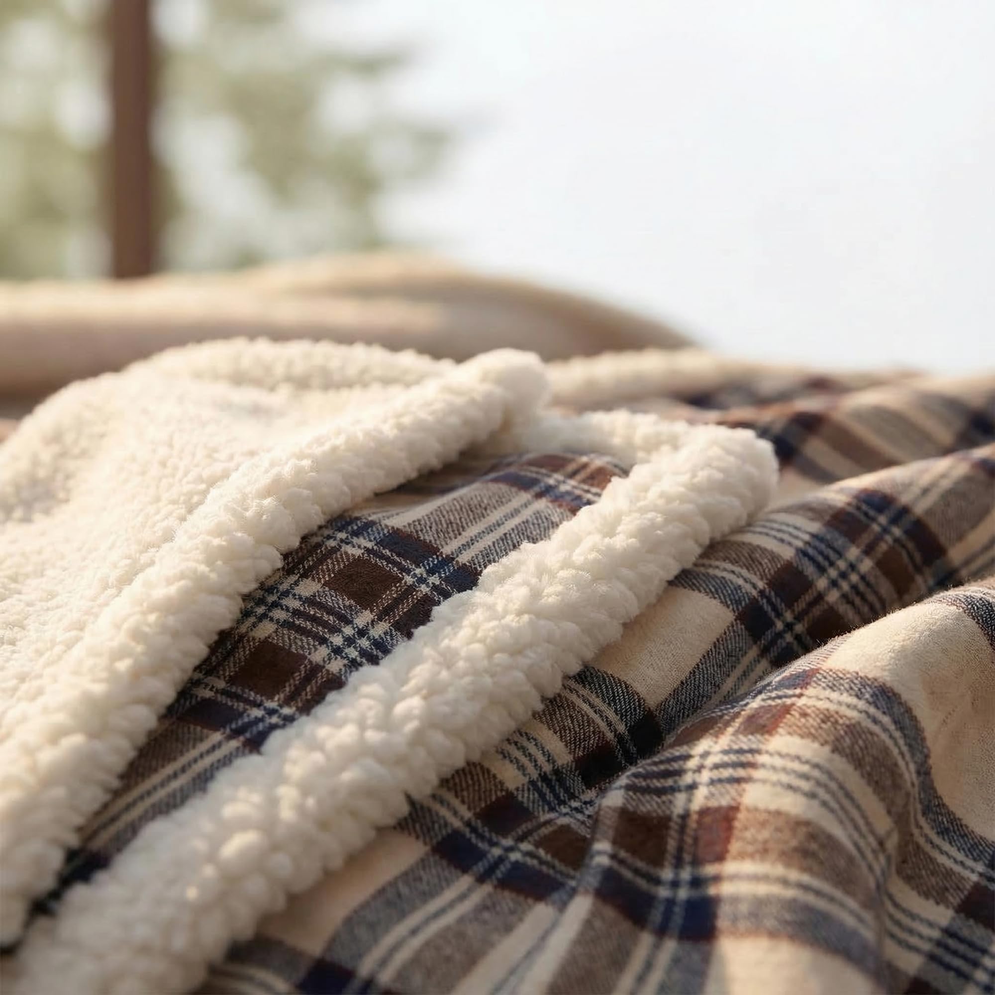 Amazon.com: Eddie Bauer - Sherpa Throw Blanket for Couch 50x60