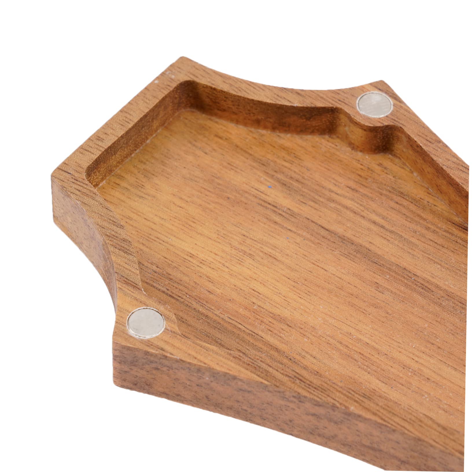 ABOOFAN 2stücke Gitarren-Pick-Box Aus Holz Tragbare Plektrum-aufbewahrung Für Gitarristen Stabiler Und Gitarren-Pick- Zubehör Für Musiker Und Geschenksidee