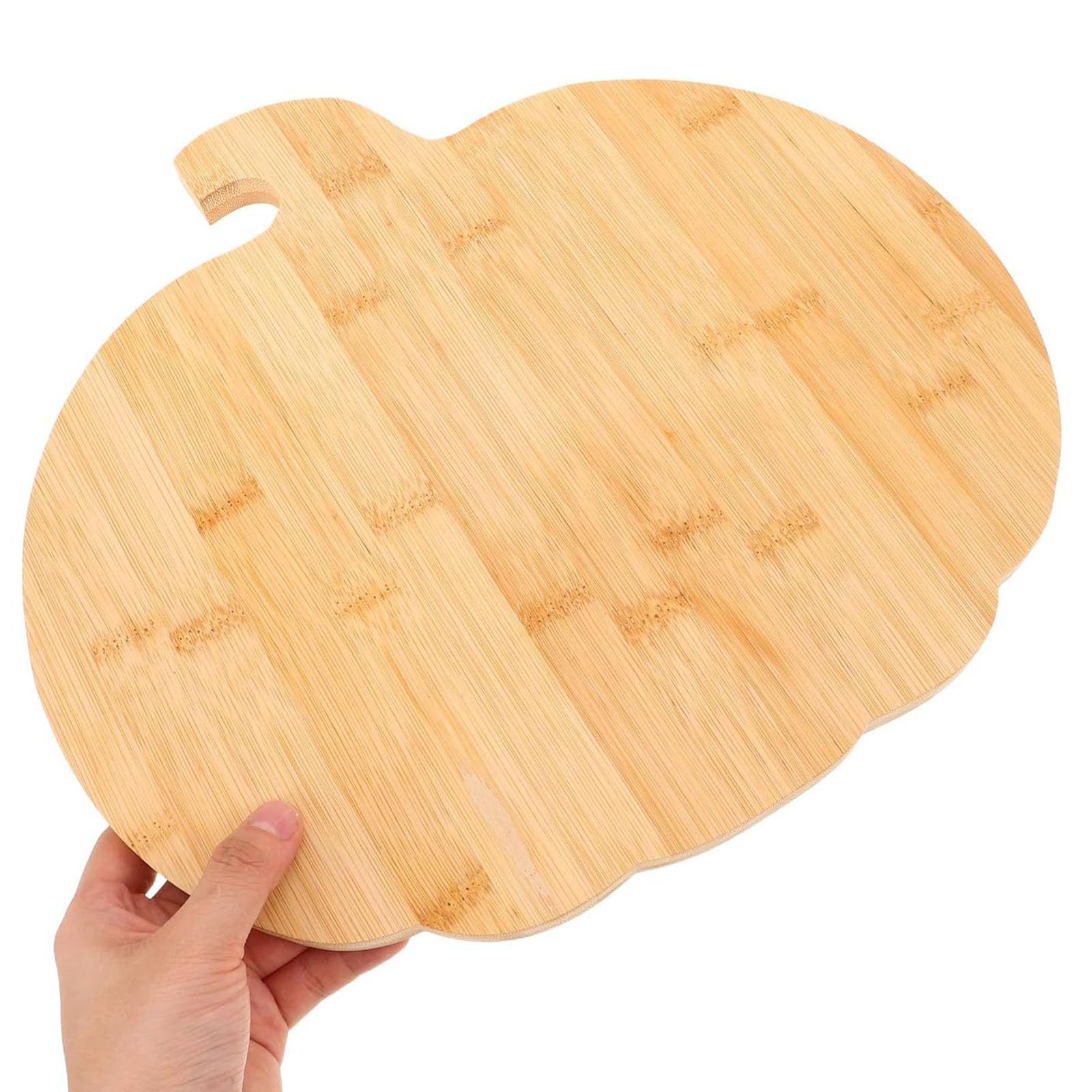 Tabla de cortar de bambú resistente, resistente a los moldes naturales, diseño frontal portátil, base antideslizante para cocina y preparaciones de alimentos, tabla de cortar higiénica de bambú para