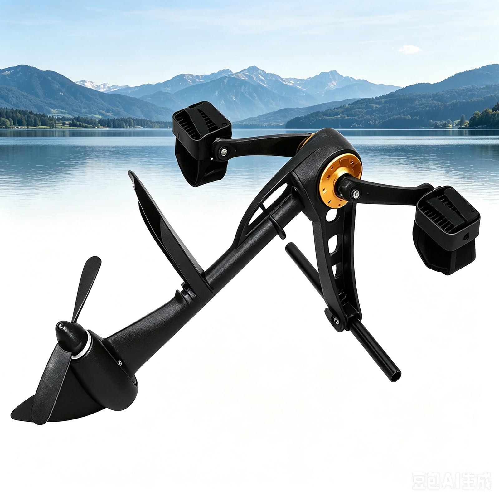HEIHEIZI Foot Operated Kayak, Kayak Pedal Drive Kit, Kayak Foot Pedals, Pedal Drive, Effortless Pedal Power System, Replacement Drives Fit All Kayaks&Fishing Boats