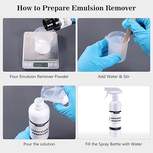 Miniatura 4 de Caydo 54 Pieces Screen Printing Kit with Screen Printing Emulsion Remover Kit