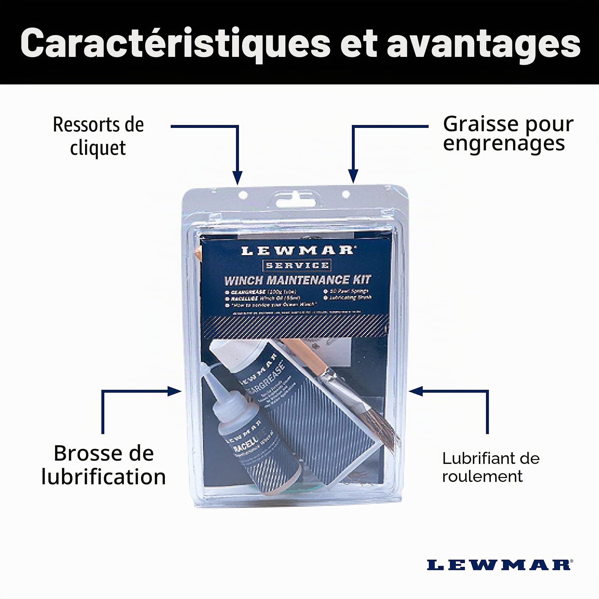 Lewmar Kit d'entretien Winch