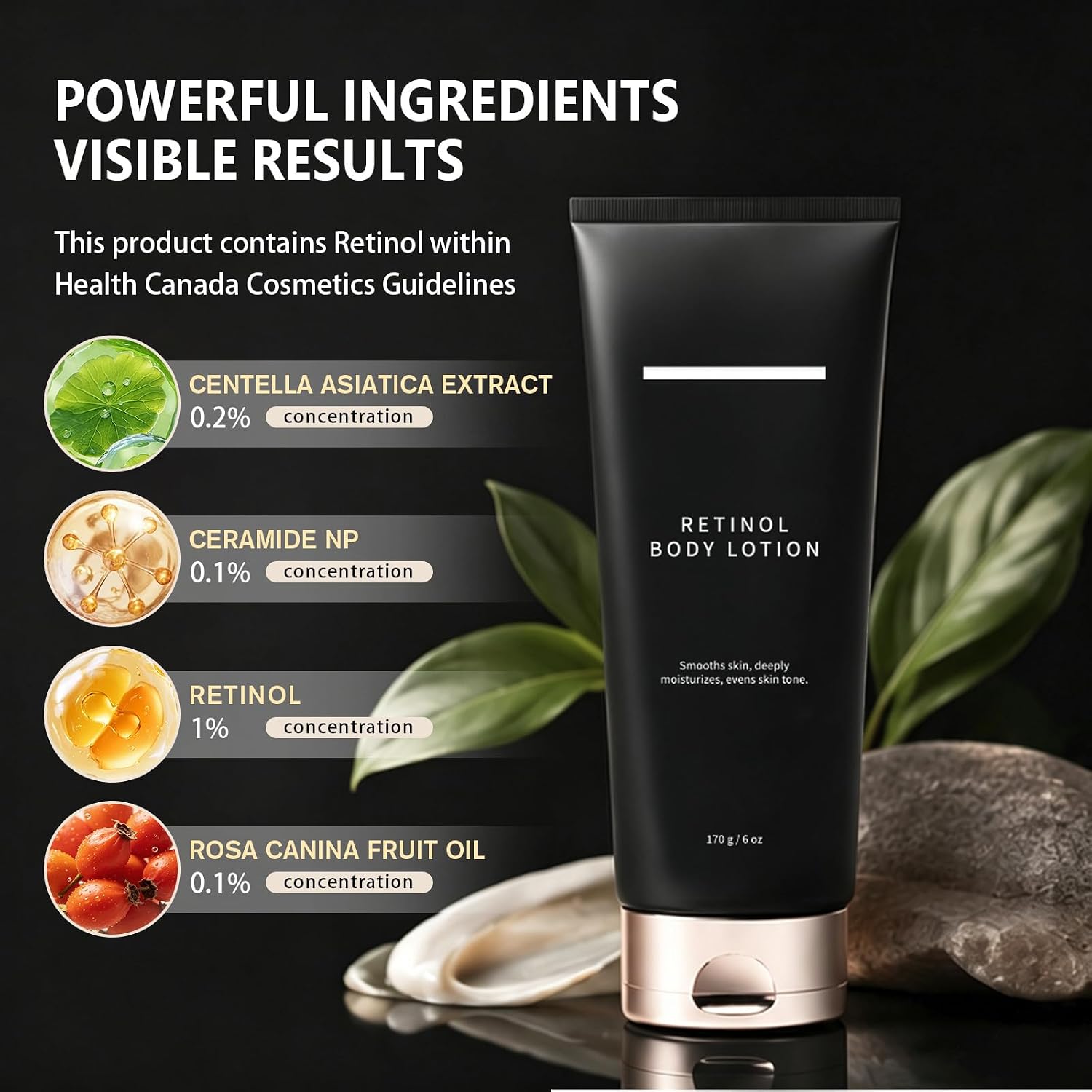 Retinol Body Lotion, Intensely Moisturizing image 3