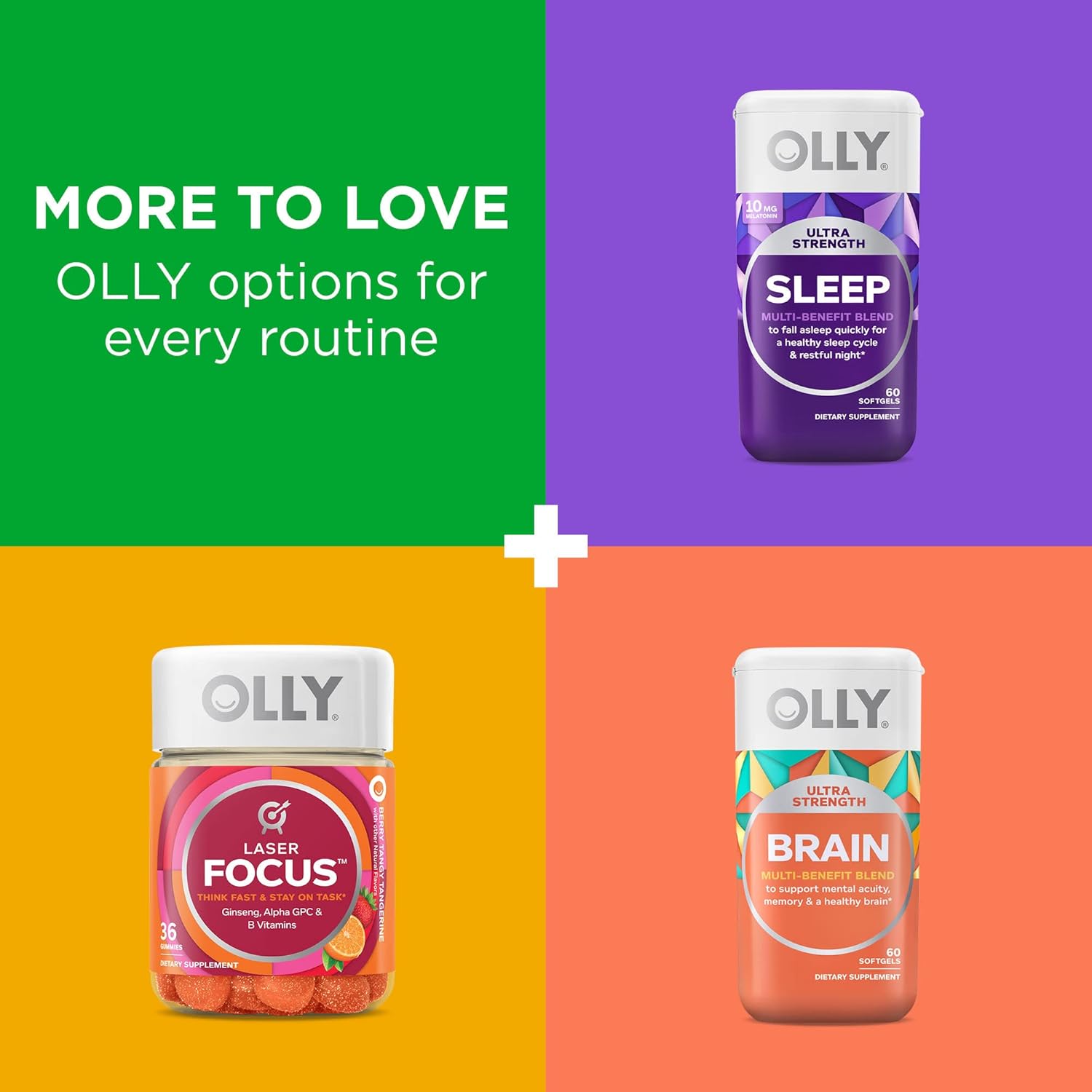 Buy OLLY Ultra Strength Eye Softgels, Blue Light Eye Supplement with