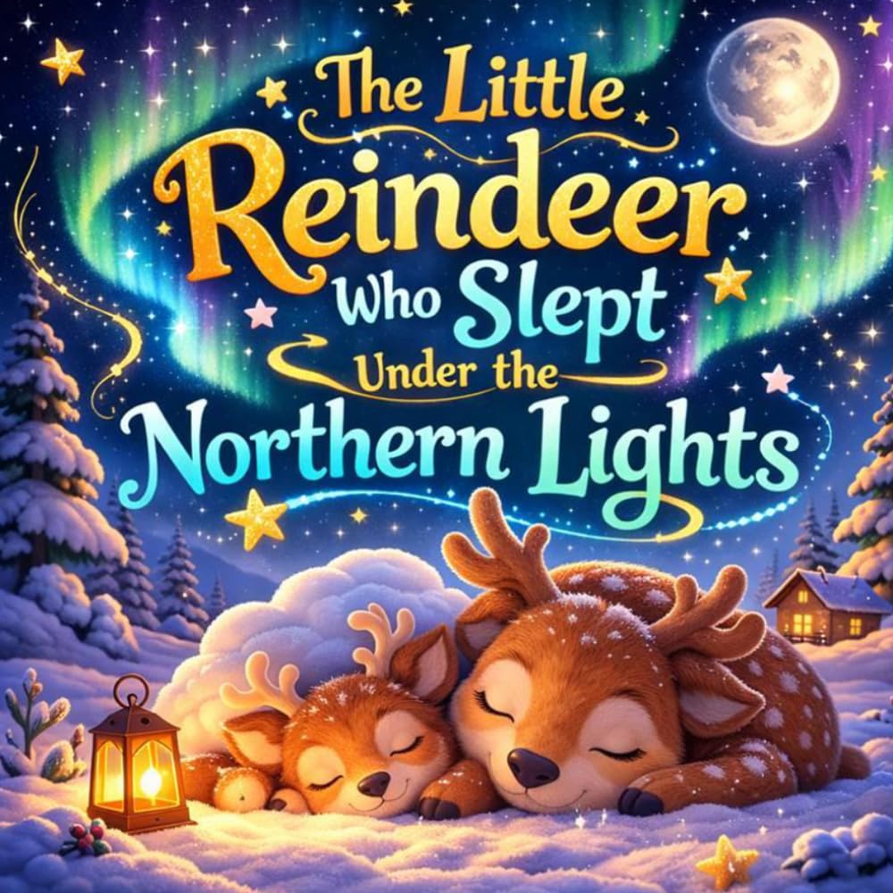 The Little Reindeer Who Slept Under the Northern Lights: A Cozy Bedtime Story for Kids About the Northern Lights and Falling Asleep Peacefully (Sleepy Little Animals)