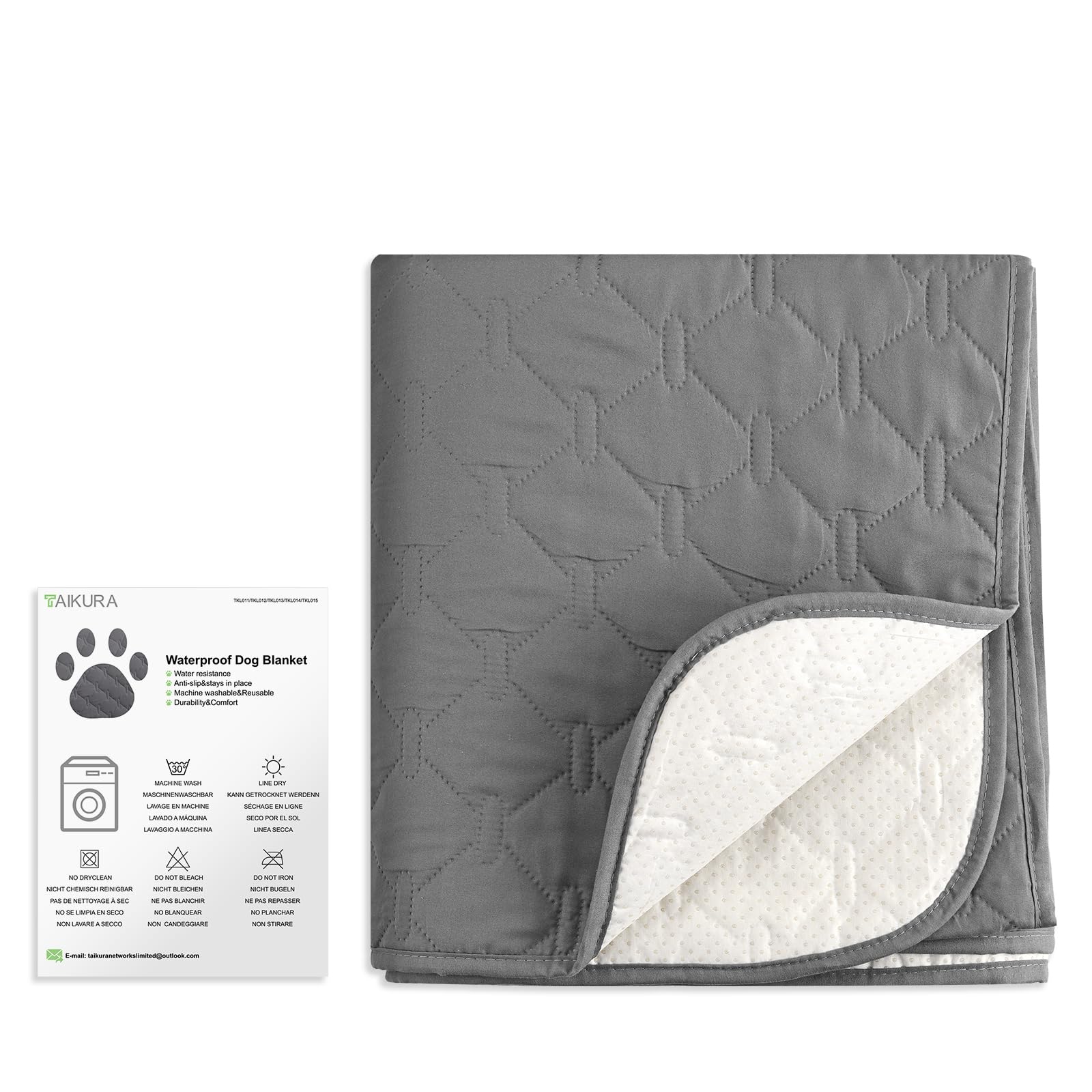 Manta Impermeable para Perros, Almohadilla de Entrenamiento Reutilizable Antideslizante Protector de Muebles, Sofá, Cama Lavable para Cachorros, Perros y Gatos 137 x208 cm