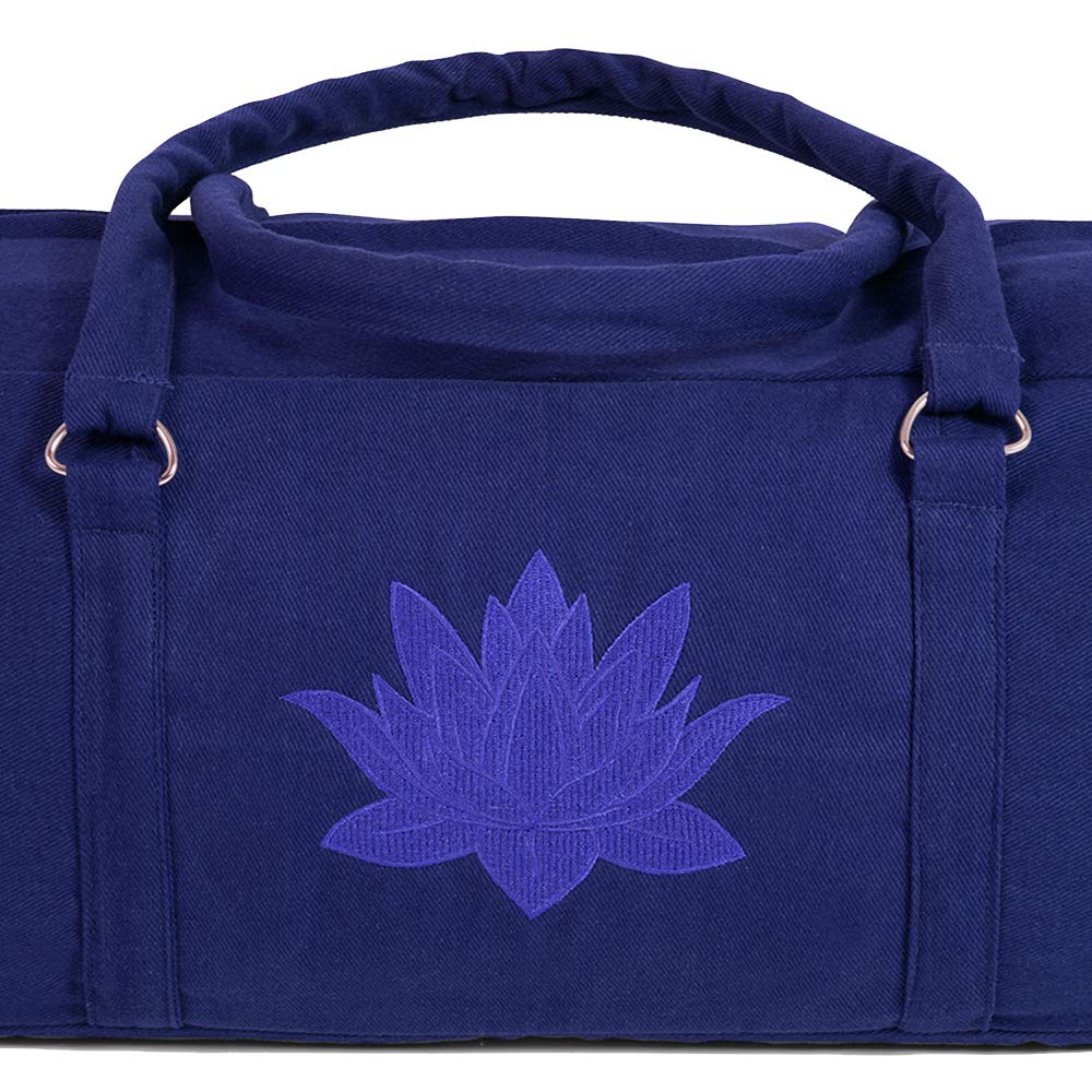 Sac à tapis de yoga Saree 71 cm x 15 cm Prune - Sacs à tapis de Yoga