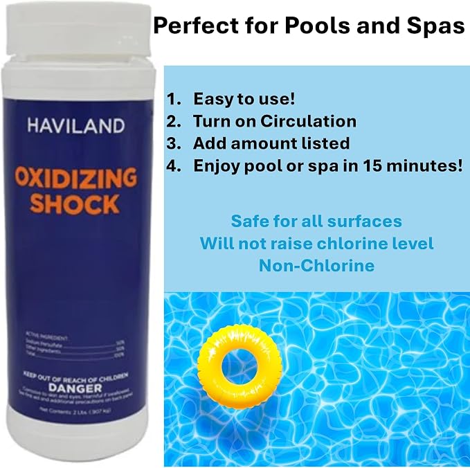 Haviland Non-Chlorine Shock-Oxidizer (2 lb) - Two Pack miniatura 2