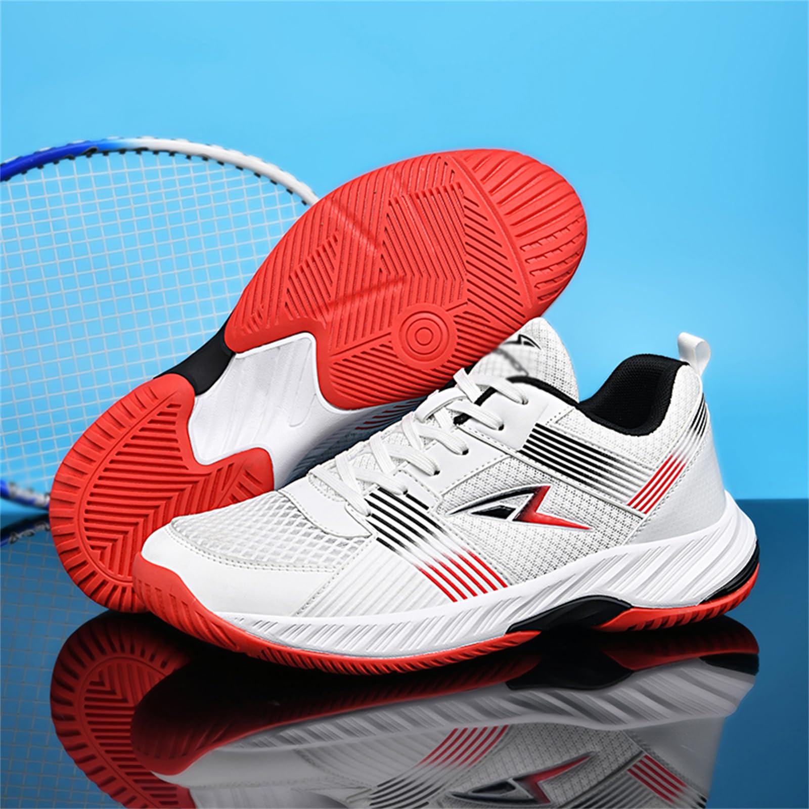 Buty do badmintona dla mężczyzn i kobiet Lekkie buty sportowe do gry w hali Oddychające antypoślizgowe do gry w pickleball Squash Tenis