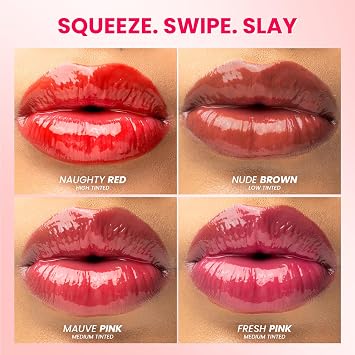 Dot & Key Strawberry Lip Balm (12gm) for Moisturization Soft and Naturally Brightens Lips Tinted Lip Balm with SPF 50 & Vitamin C + E Lipbalm for Dry & Dark Lips For Women