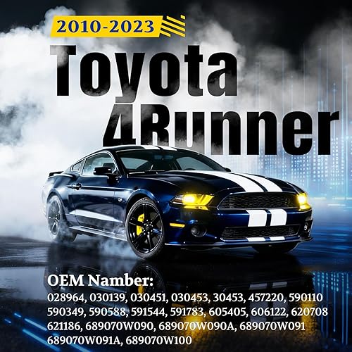 Vista 2 de ARANA Puntales de compuerta trasera para Toyota 4Runner 2010-2023, soporte de elevación de amortiguadores de maletero para 4Runner
