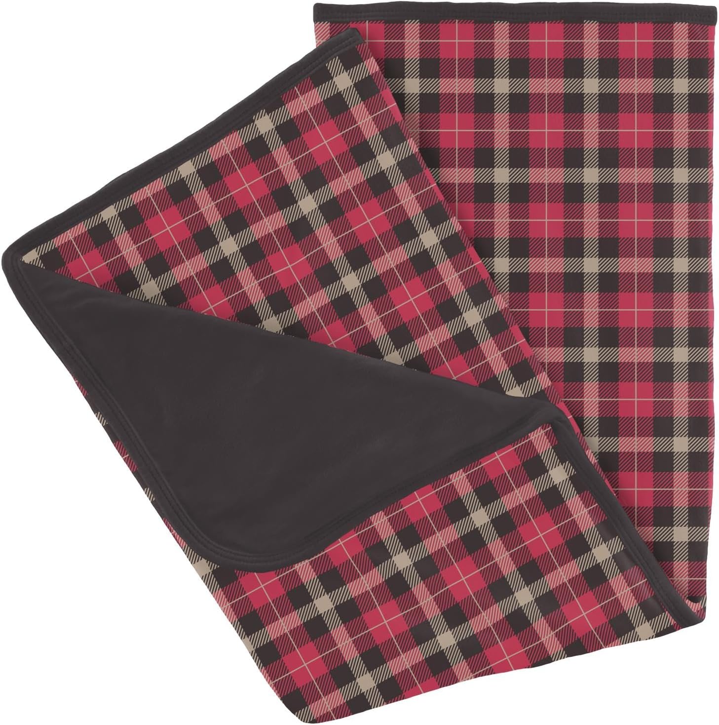 KicKee Pants Print Stroller Blanket, Supreme Softness for an Ultimate Baby Blanket, Viscose from Bamboo Fabric, Comfortable Security Blanket (Midnight Email - One Size)