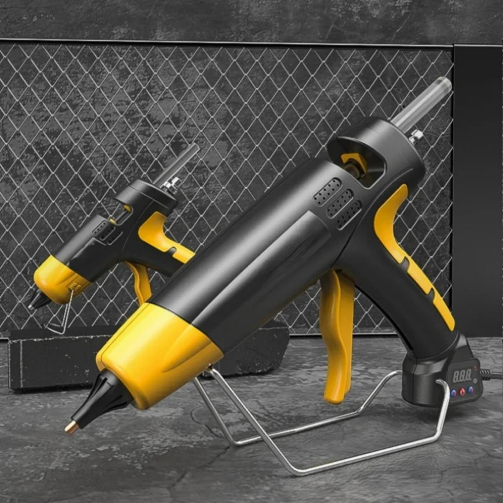 Pistola for colla a caldo da 150/300/800 W, con stick di 7/11 mm, pistola professionale for silicone ad alta potenza, riscaldamento rapido Pistola per colla a caldo(300w)