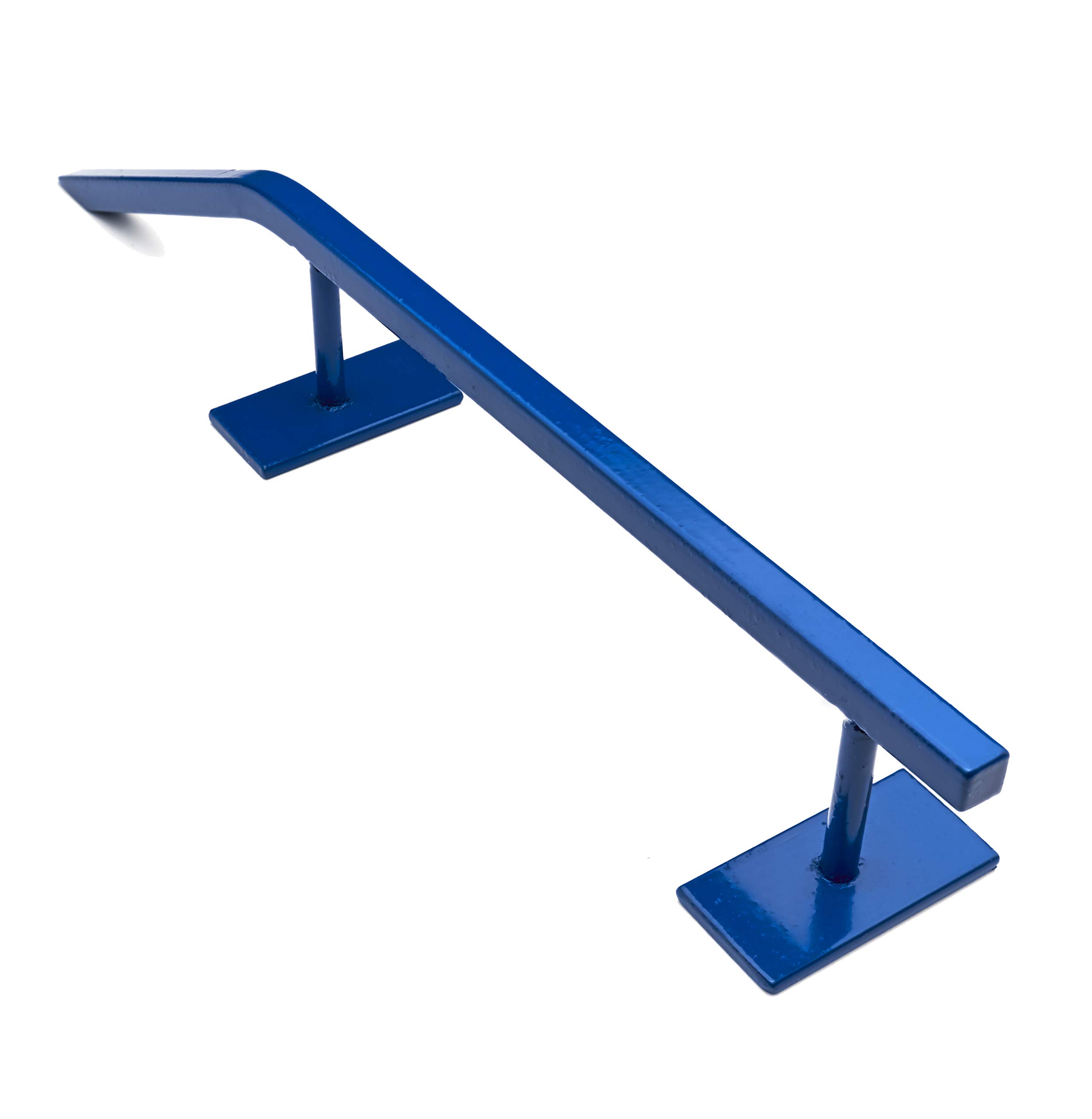 Rampe en acier massif et patins à roulettes (R5) Bleu