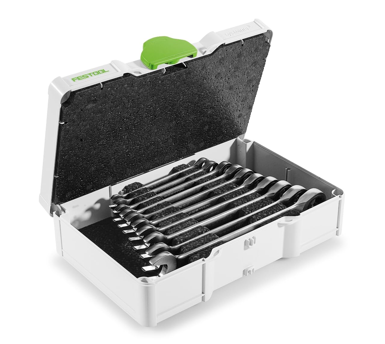 Jeu de clés polygonales à cliquet Festool SYS3 S 76-RRS de serrage mécanique