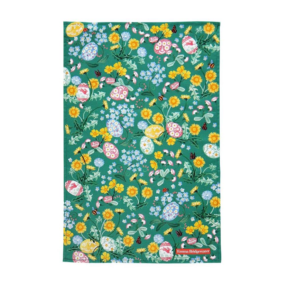 Elite Gift Boxes Emma Bridgewater Easter Egg Hunt Tea Towel Cotton 750 x 600mm Cotton