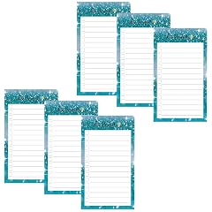 bvya 6 Pieces 3 x 5 Inch Cute Printed Memo Book Refills with 30 Sheet Papers