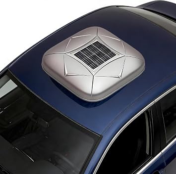 Solar Automatic Smart Car Cover, Electric Retractable Vehicle Shelter, with Solar Charging, with Remote Control, 10s Unfolding, 30-Day Standby, Anti-Theft Alarm, for Most Sedans SuvsSilver,2L