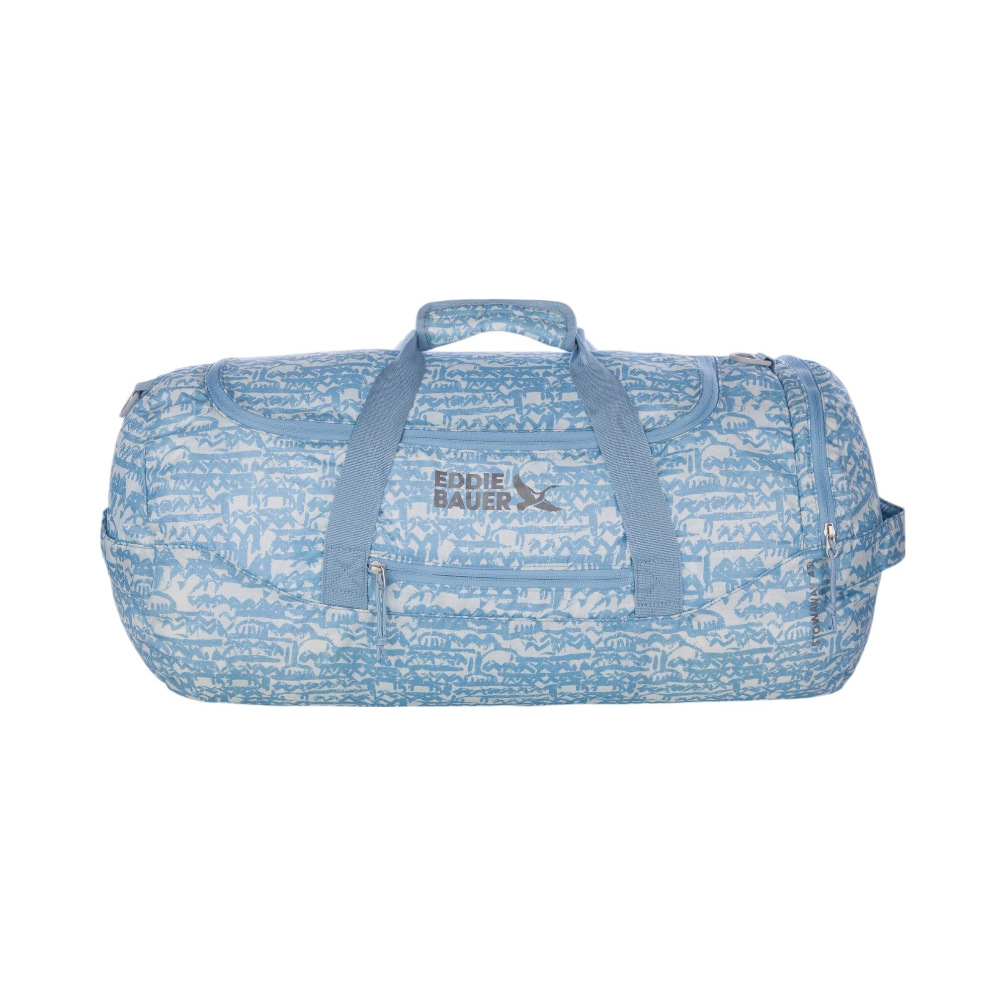 Eddie Bauer Stowaway Packable Duffel Bag | Travel | Foldable | Lightweight | Durable | Ripstop Polyester