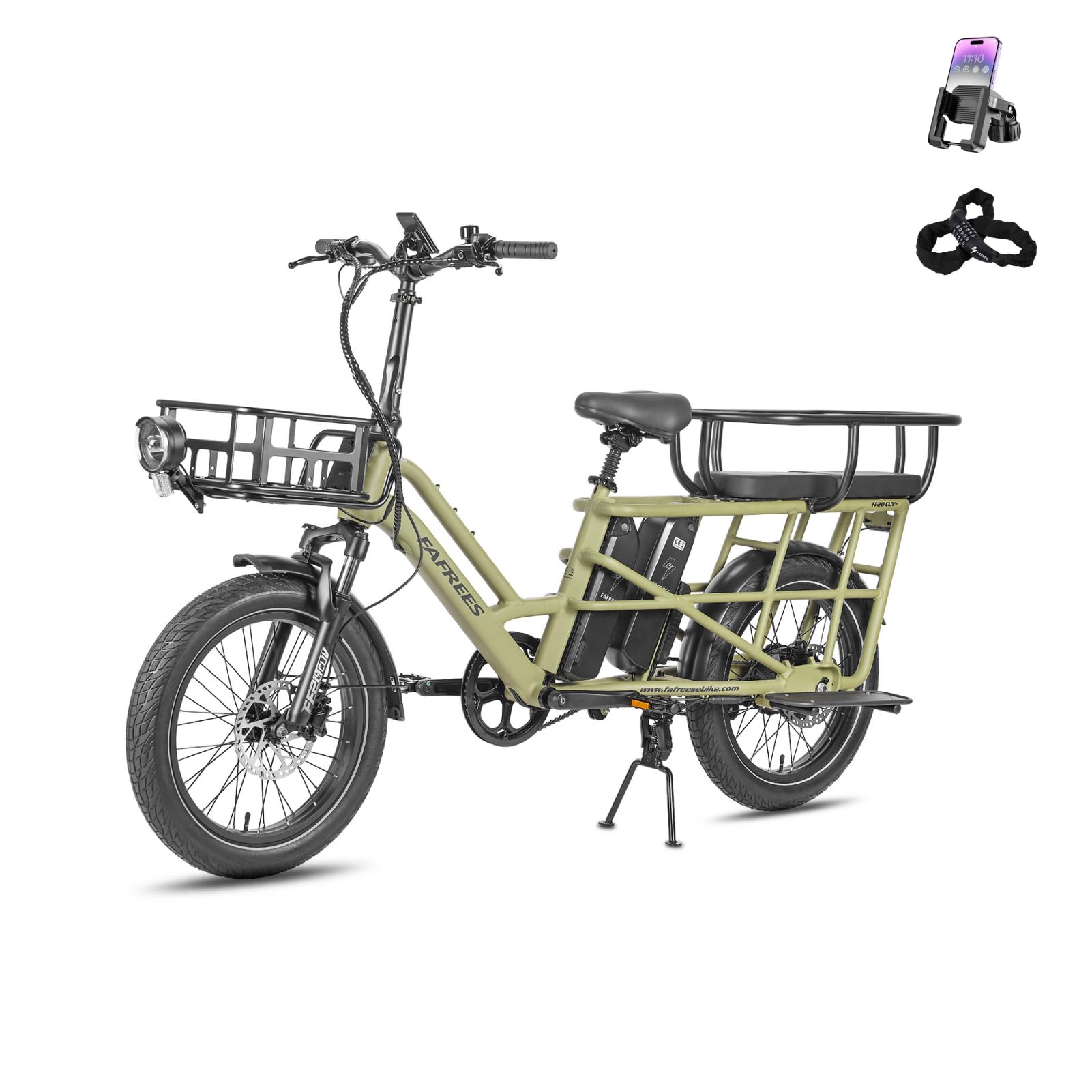 Fafrees FF20 CUV Bici Elettrica Pieghevole Pedalata Assistita, Ebike Uomo Donna Doppia Batteria (48V 24AH) Lunga Autonomia, Bicicletta Elettrica da Città