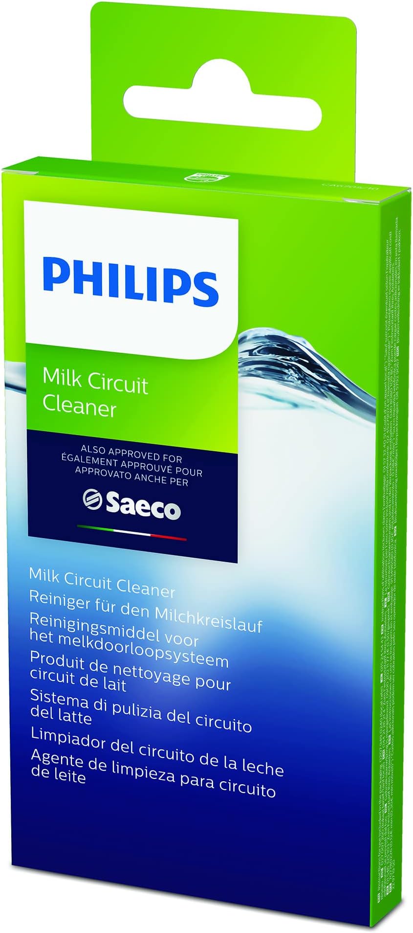 Philips Coffee Machine Milk System Cleaner Pack 6 [CA6705/10]