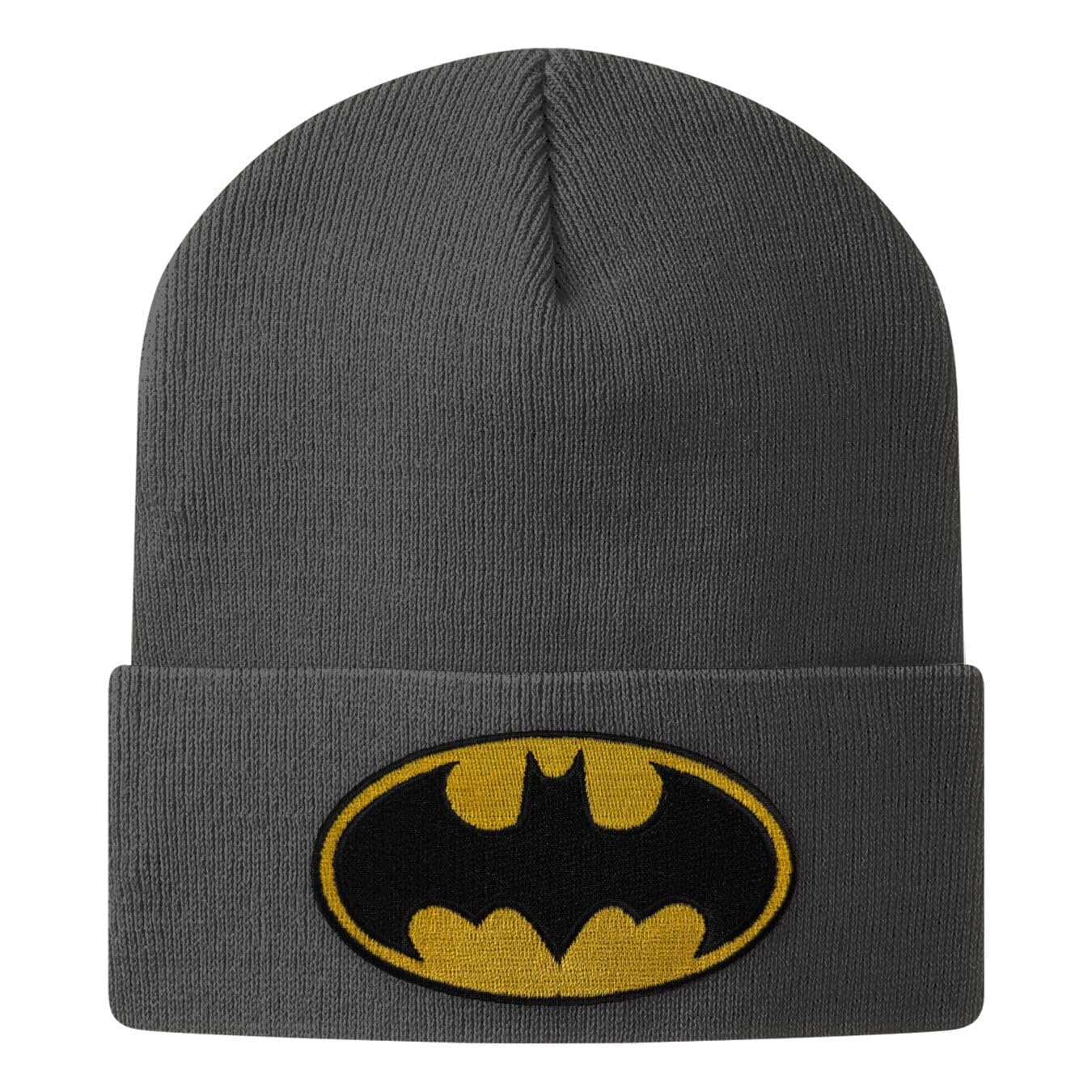 BATMAN Officially Licensed Logo Beanie (Dark Grey)