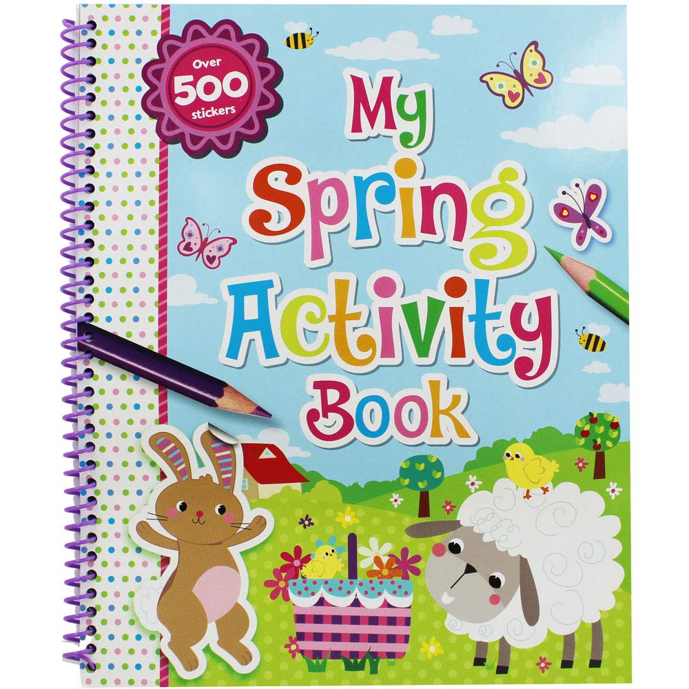 Spring Activity and Colouring Book (Bumper Activity Fun Book)