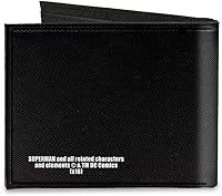 Vista 2 de Buckle-Down Cartera de lona con doble pliegue-Uperman Forever Clark Kent-Superman