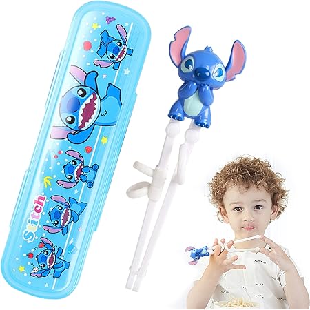 HoAhaMay Kinder Essstäbchen 8 Paare - Lernstäbchen Mit Silikon Für Anfänger