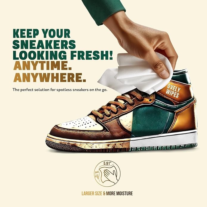 Toallas húmedas limpiadoras para sneakers miniatura 3