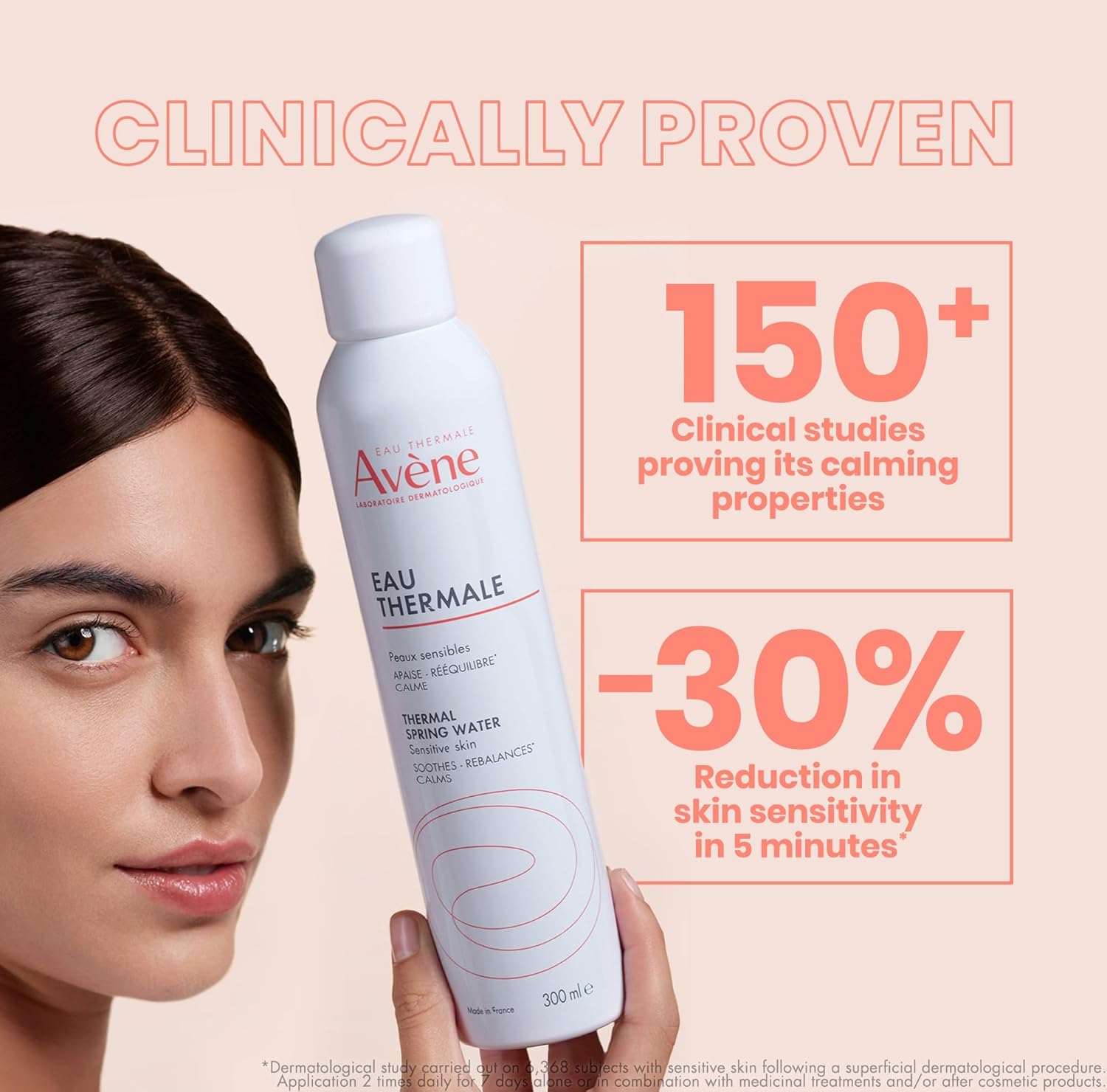 Avène Thermal Spring Water, Soothing Calming Facial Mist Spray for Sensitive Skin, Soothes, Softens + Calms Skin, Formulated with Mineral & Biological Properties - Image 2