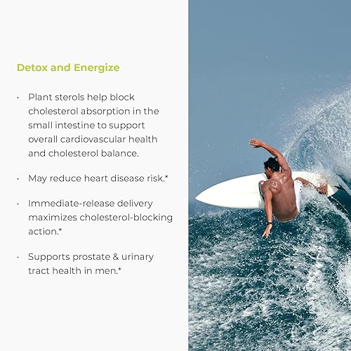 Miniatura 4 de EPC Company Fitosteroles - 450 mg de liberación inmediata - 60 tabletas - Esteroles vegetales - Beta Sitosterol