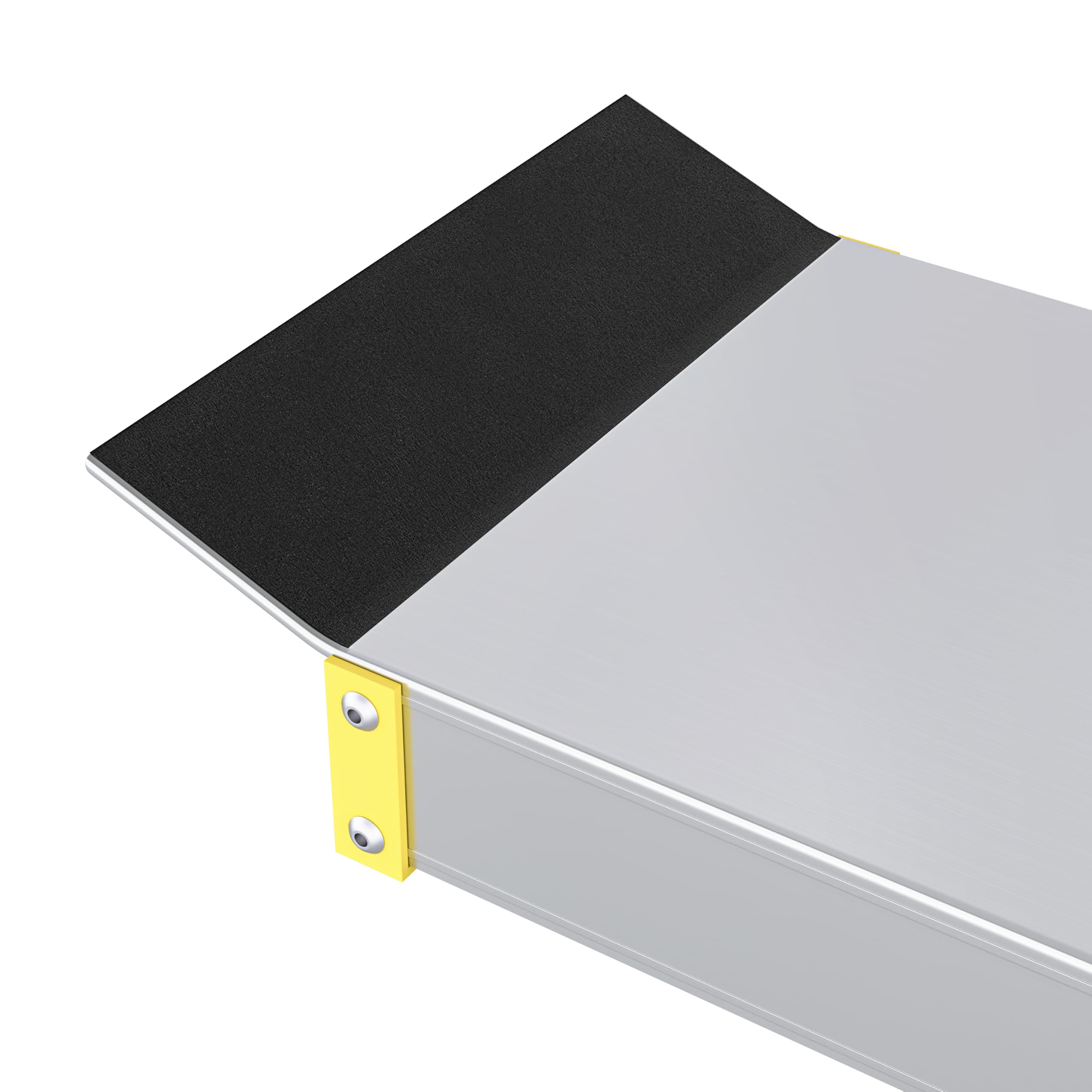 YUENFONG Rampa telescópica de aluminio para silla de ruedas, 106,5 – 183 cm, 2 unidades, rampa telescópica, antideslizante, ajustable, rampa para silla de ruedas, hasta 272 kg, para sillas de ruedas,