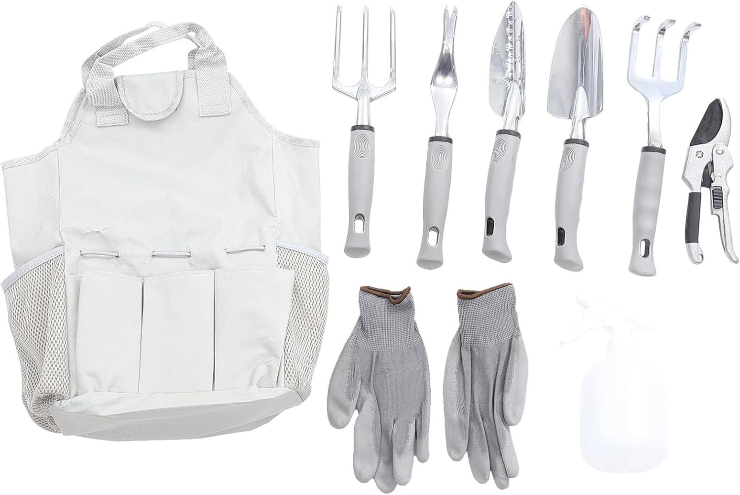 Aluminum Alloy Garden Tool Multifunctional Gardening Kit with Smooth Handles for Planting Soil Loosening and Vegetable Gardens Outdoor Use