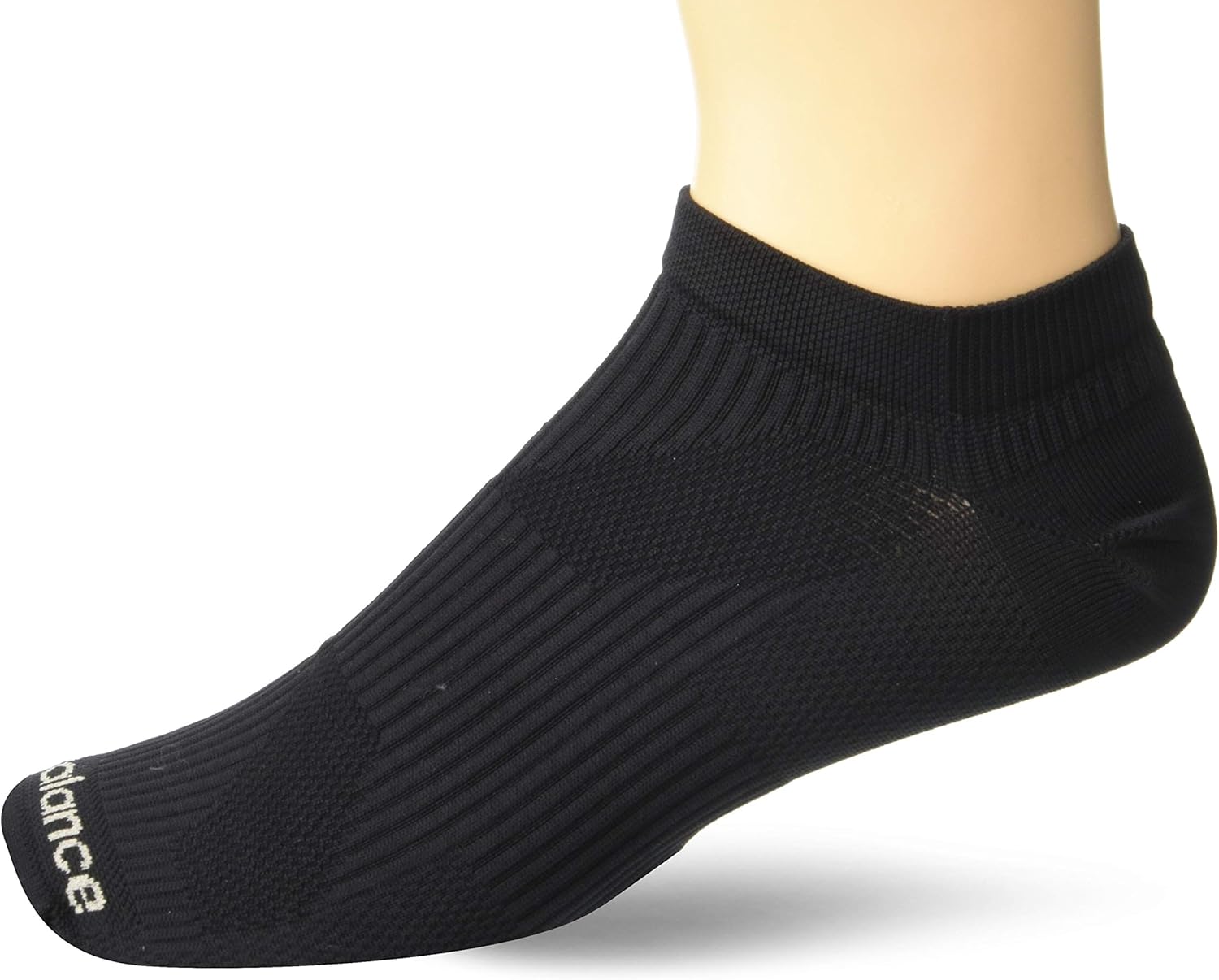 New Balance unisex-adult 1 Pack Run Foundation Flat Knit No Show Socks : Sports & Outdoors