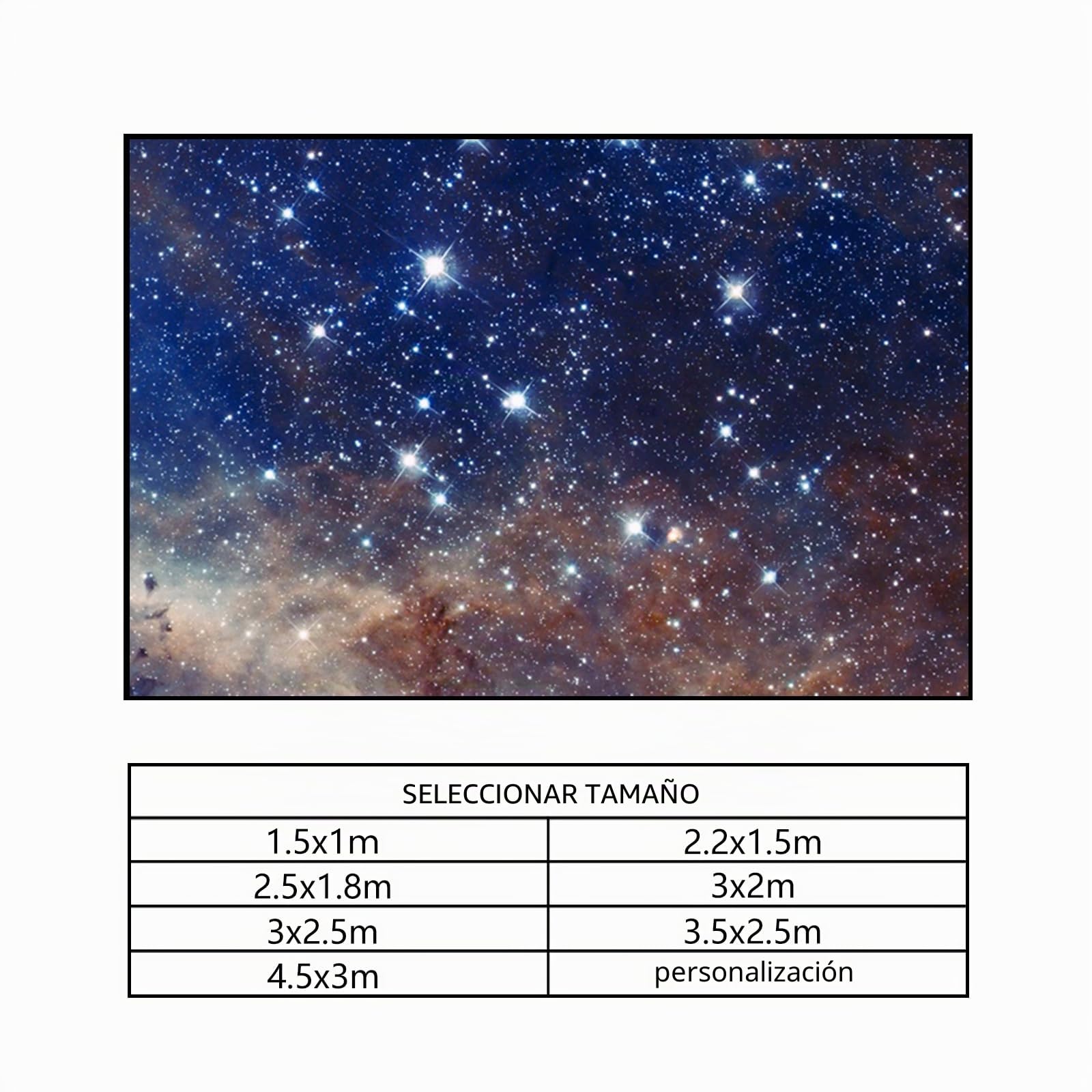 YongFoto 3x2,5m Vinilo Fondo de fotografía Noche Estrellada Estrellas Shinning Via Láctea Maravillas Telón de Fondo cumpleaños Fotografía Estudio de Foto Fondos fotográficos Papel Pintado