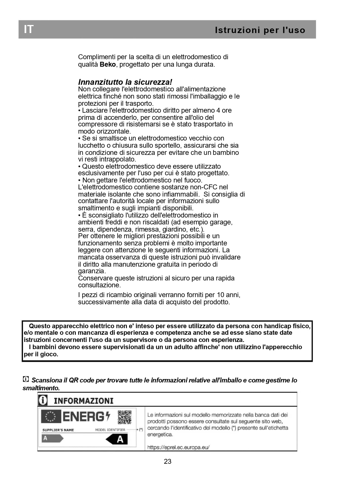 Refrigeratore Combinato RCNA305K40SN No Frost 181 cm Silver E Classe Energia - Dettaglio
