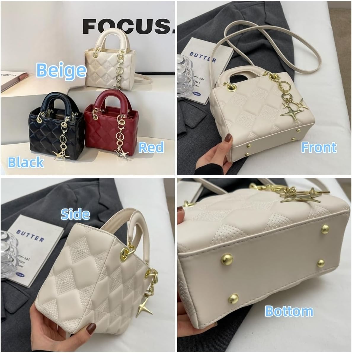 Crossbody Bags Purse for Women Trendy Shoulder Underarm Small Retro Classic Hobo Clutch Handbag Fashion Y2K Exquisite